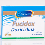 FUCIDOX: DOXICICLINA 100MG. CAJA X 10 CAP.