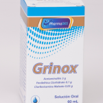GRINOX: ACETAMINOFEN + FENILEFRINA + CLORFENIRAMINA FCO. X 60ML